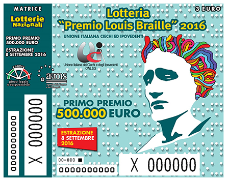 lotteria braille 2016