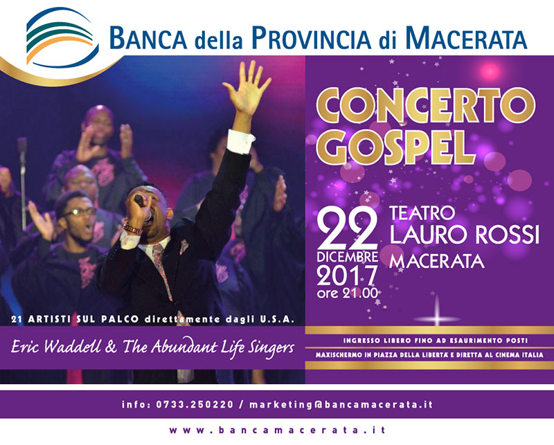 Locandina Gospel 2017