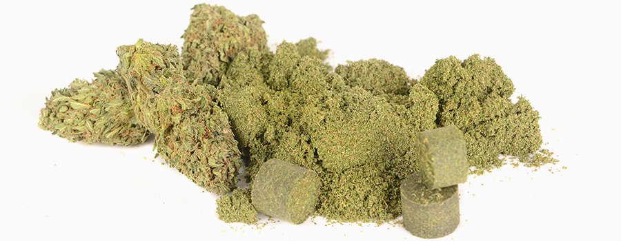 Cannabis pollen hashish