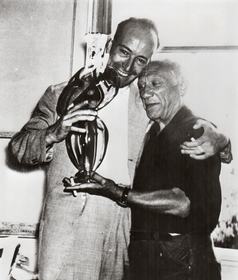 Egidio Costantini e Pablo Picasso