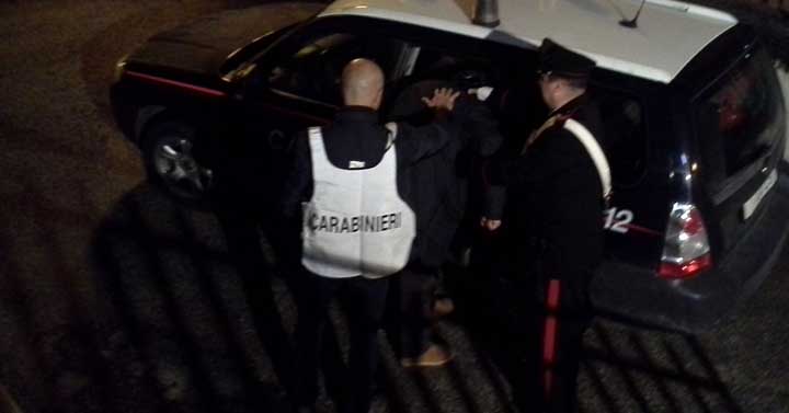 carabinieri arresto notte