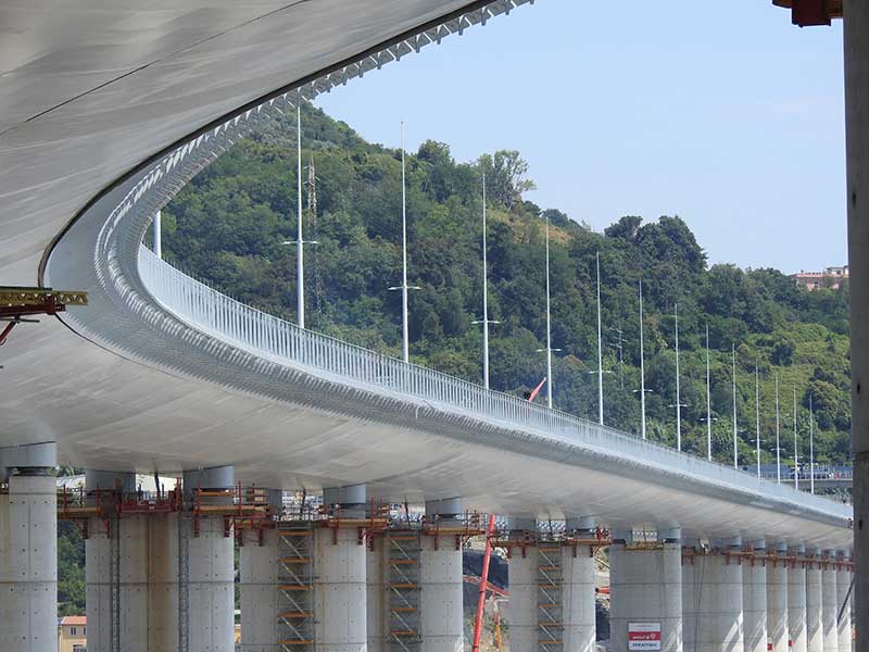 Ponte Genova San Giorgio dettaglio ph. Shunji Ishida