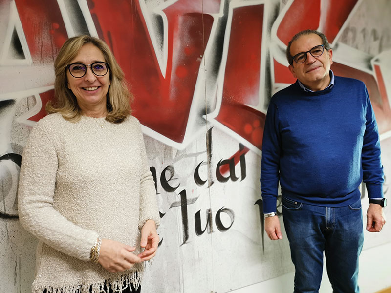 Dottoressa Giovanna Salvoni e Massimo Lauri