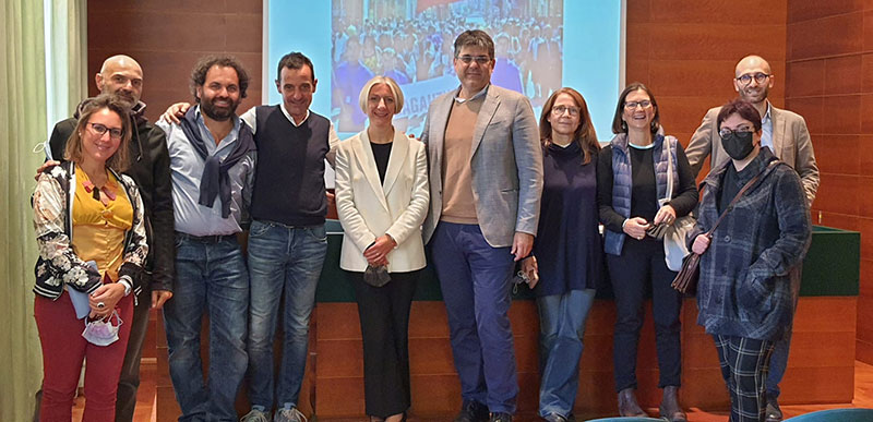 Ass. Rita Soccio ospite delConvegno di Siena con relatori e organizzatori 