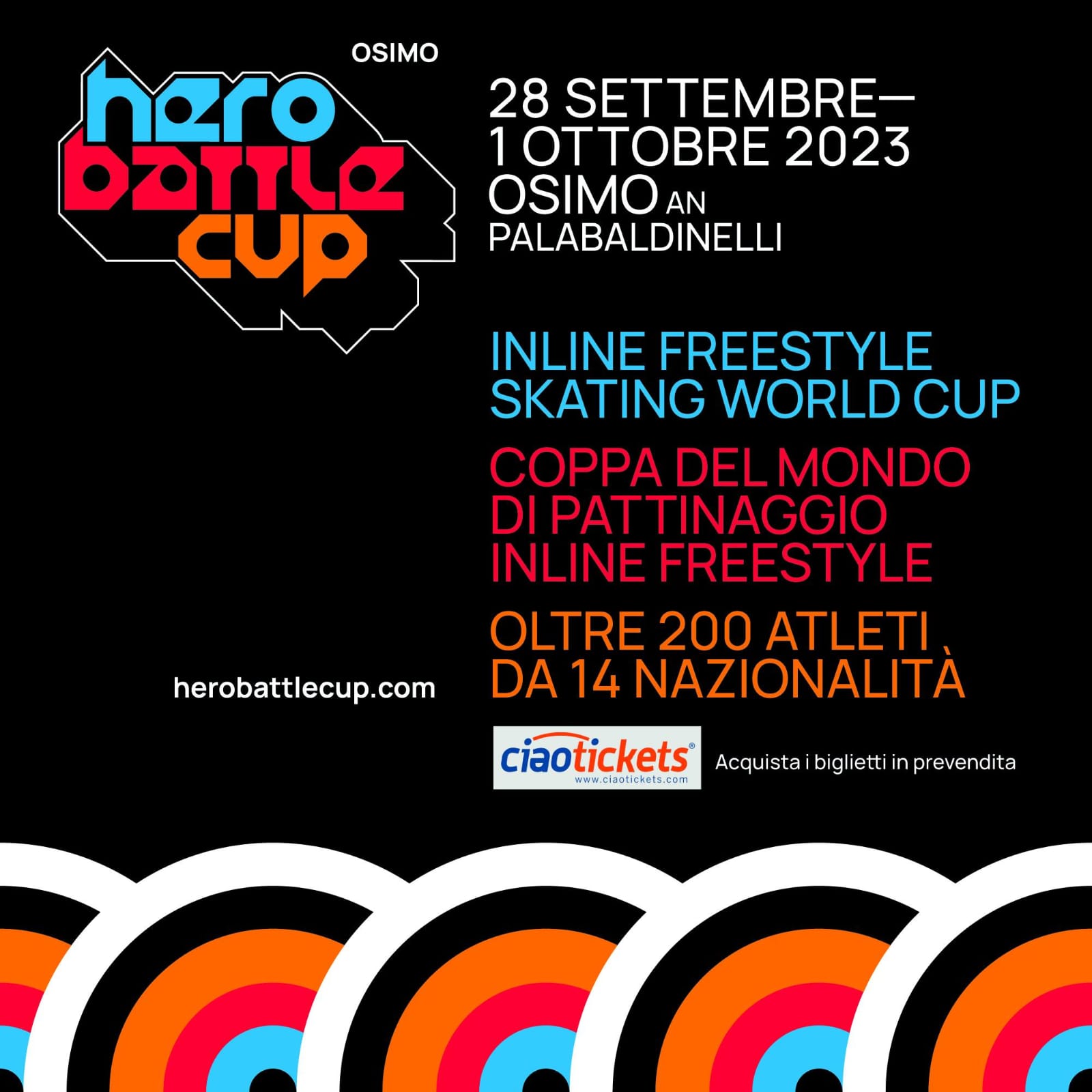 HERO BATTLE CUP – En Osimo, la final del campeonato mundial con atletas de todo el mundo.